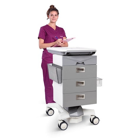 Hospital Nursing File Cart Trolley